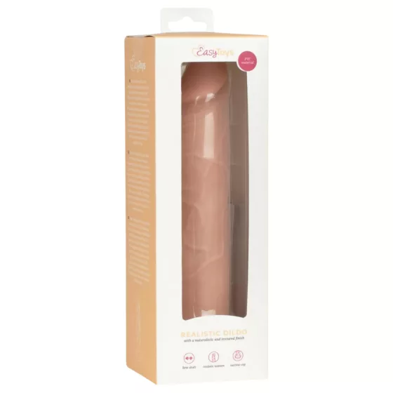 EasyToys - realistické dildo - 17,5 cm (tělové)