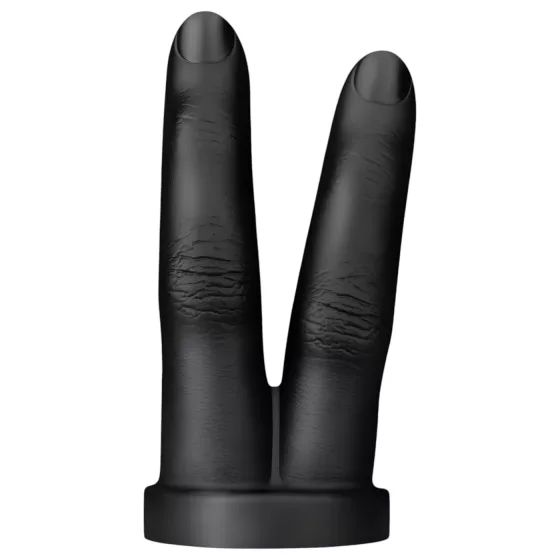 BUTTR - anální dildo dvojité prsty - černé