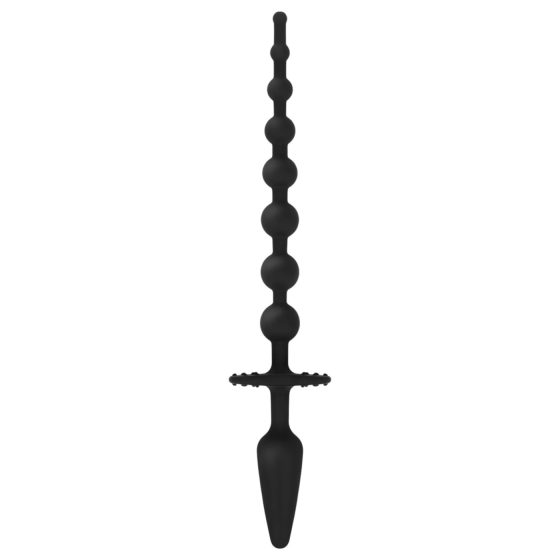 EasyToys - 2v1 anální kolík (černý)