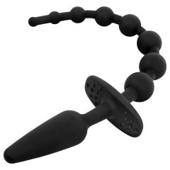 EasyToys - 2v1 anální kolík (černý)