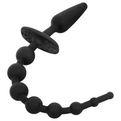 EasyToys - 2v1 anální kolík (černý)
