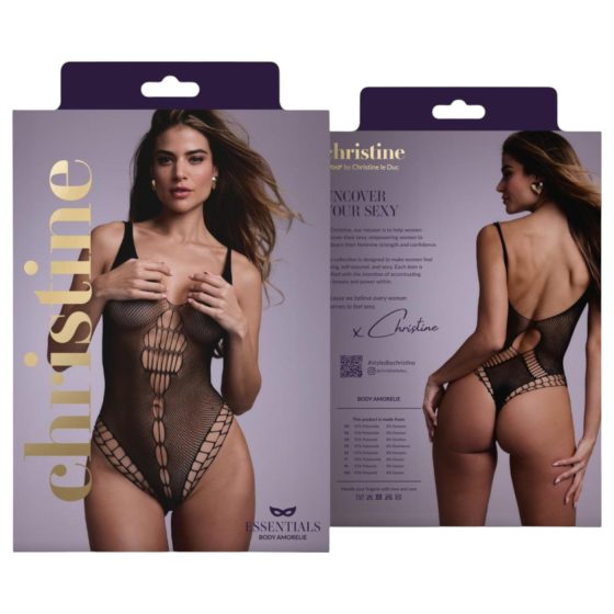 Christine - síťované body - (černé) - S-L