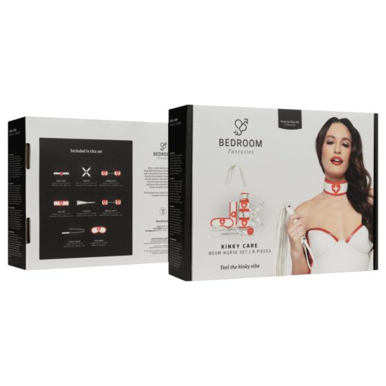Ložnicové fantazie - 8dílná sesterská sada (červenobílá)