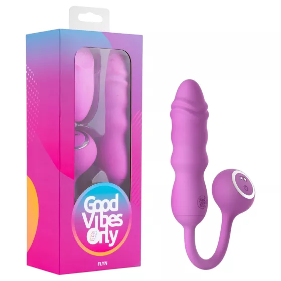 Good Vibes Only - vibrační vajíčko s dálkovým ovládáním (růžové)