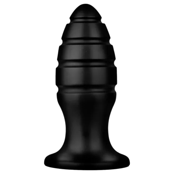 BUTTR Aftershock - obří anální plug (černý) - 23 cm