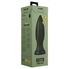   BUTTR Huge Explosive II - obří anální kolík (černý) - 29 cm