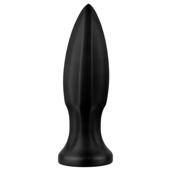 BUTTR Huge Explosive II - obří anální kolík (černý) - 29 cm