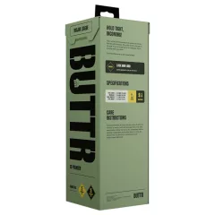   BUTTR Tactical II - obrovský anální kolík (černý) - 26 cm