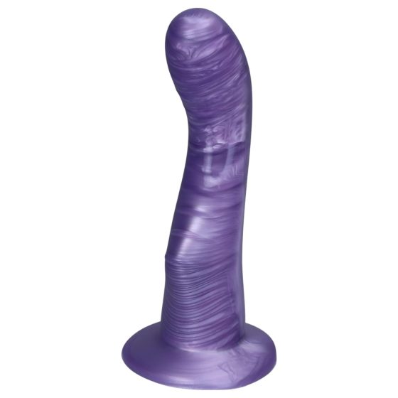 Ylva & Dite Kajsa - přísavkový dildo (metalická fialová)