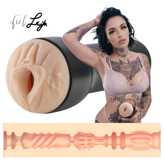 Kiiroo Leigh Raven - falešná kundička masturbátor (přírodní)
