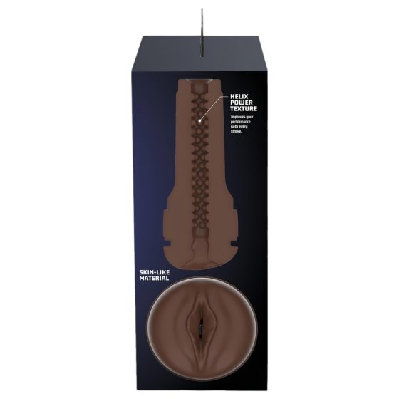 Kiiroo Feel - umělá vagína masturbátor (tmavě hnědá)