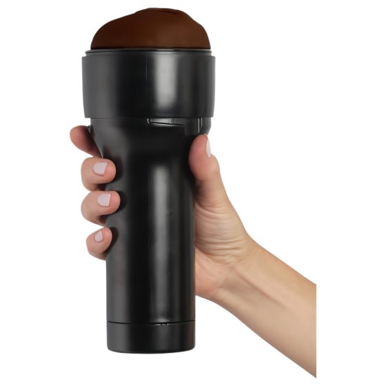 Kiiroo Feel - umělá vagína masturbátor (tmavě hnědá)