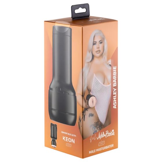 Kiiroo Ashley Barbie - umělá vagína masturbátor (přírodní)
