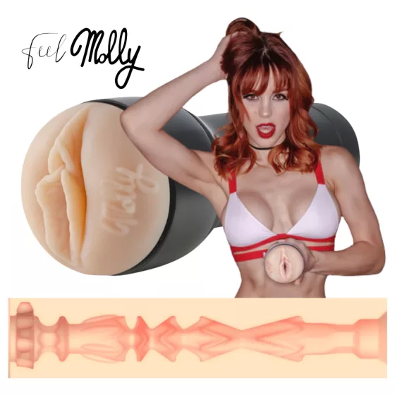 Kiiroo Molly Stewart - umělá vagína - kompatibilní s PowerBlow - naturální