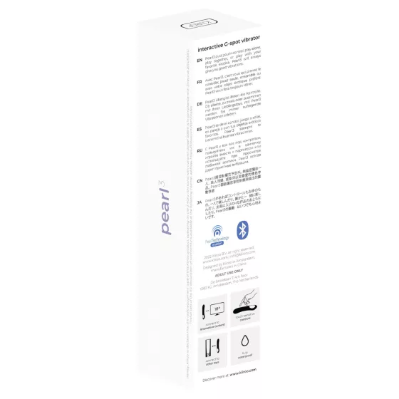 Kiiroo Pearl 3 - interaktivní vibrátor na G-bod - fialový