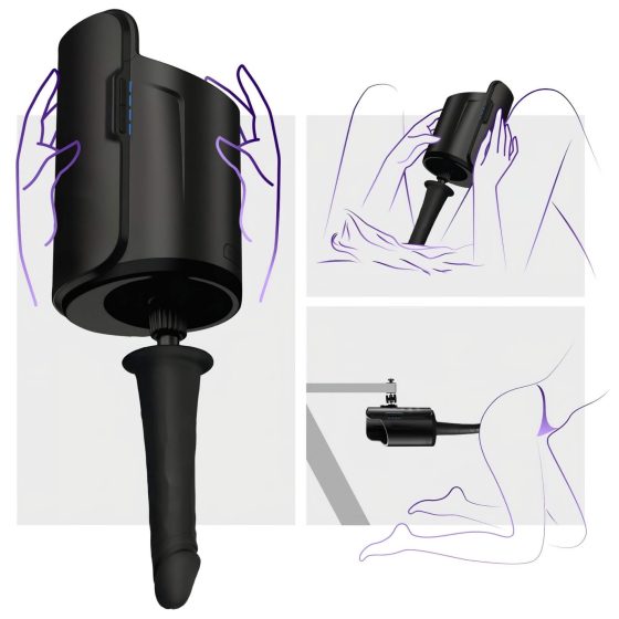 Kiiroo Keon - nástavec dildo (černý)