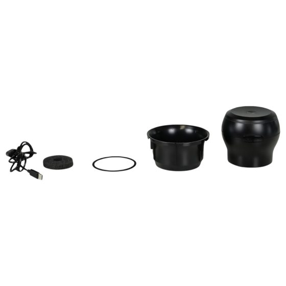 Kiiroo PowerBlow - masturbátor s inteligentním sacím příslušenstvím (černý)