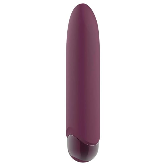 Glam - akumulátorový, vodotěsný mini vibrátor (fialový)