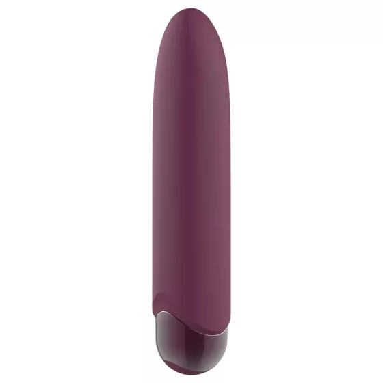 Glam - mini vibrátor na dálkové ovládání - vodotěsný - fialová