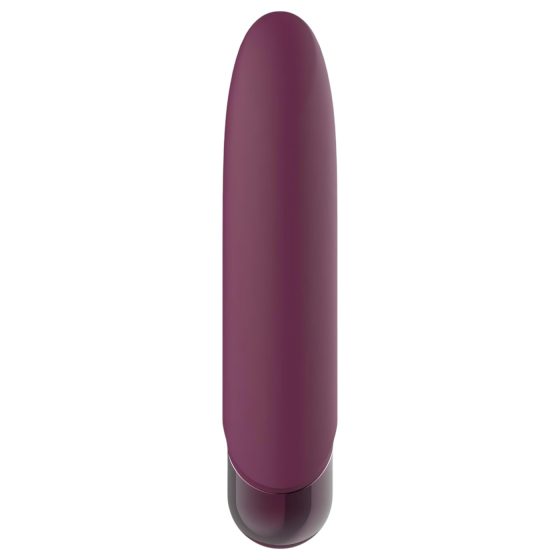 Glam - akumulátorový, vodotěsný mini vibrátor (fialový)