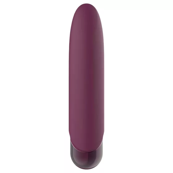 Glam - mini vibrátor na dálkové ovládání - vodotěsný - fialová