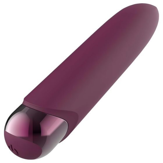 Glam - akumulátorový, vodotěsný mini vibrátor (fialový)
