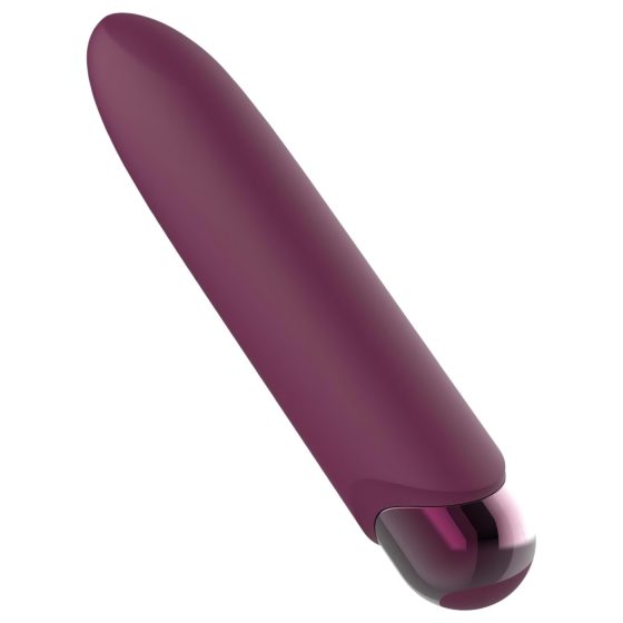 Glam - akumulátorový, vodotěsný mini vibrátor (fialový)