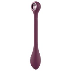   Glam - akumulátorový, vodotěsný, flexibilní G-bod vibrátor (fialový)