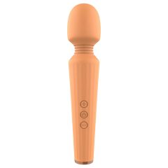 Glam - akumulátorový masážní vibrátor (oranžový)