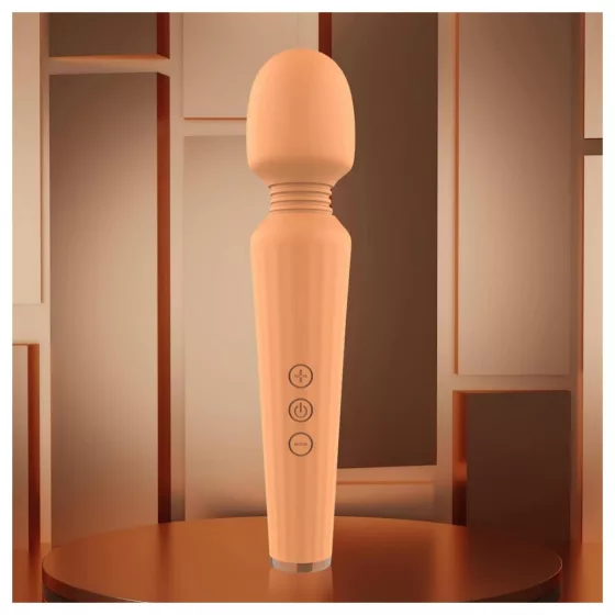 Glam - masážní vibrátor na akumulátor - oranžový