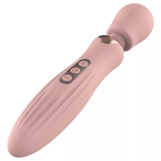 Glam - velký wand vibrátor (růžový)