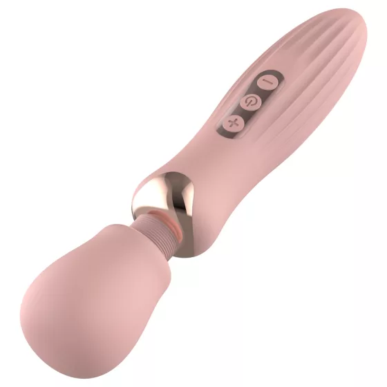 Glam - velký wand vibrátor (růžový)
