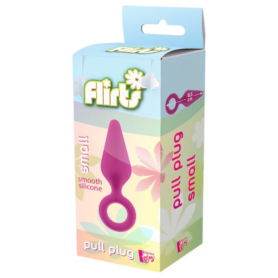 Flirts Pull Plug - malý anální kolík (růžový)