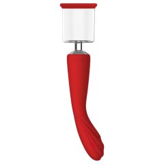   Red Revolution Georgia - G-bod vibrační pumpa na vaginu (červená)