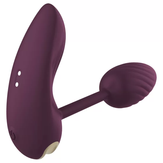 Dreamtoys Essentials - nositelné ohebné vibrační vajíčko (fialové)