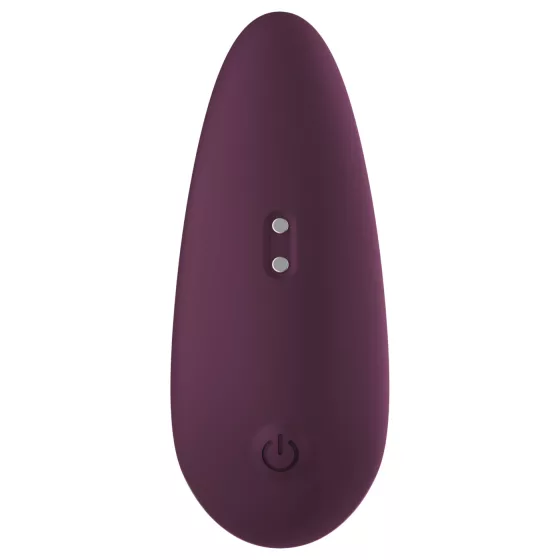 Dreamtoys Essentials - nositelné ohebné vibrační vajíčko (fialové)