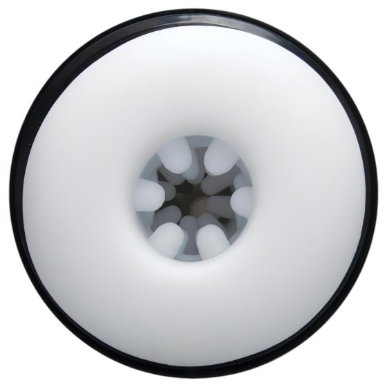 Dreamtoys Blowtech - vibrační, pohyblivý masturbátor (černý)