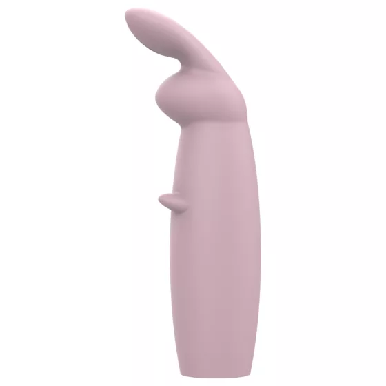 Nude Hazel - vibrátor na klitoris s králíčkem - akumulátorový - fialový