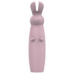   Nude Hazel - akumulátorový králičí vibrátor s dráždidlem na klitoris (fialový)