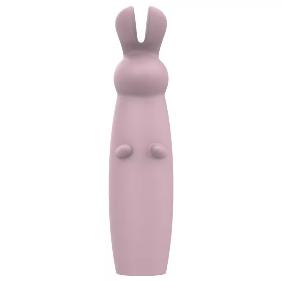 Nude Hazel - vibrátor na klitoris s králíčkem - akumulátorový - fialový