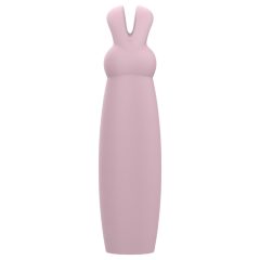  Nude Hazel - akumulátorový králičí vibrátor s dráždidlem na klitoris (fialový)