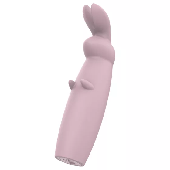 Nude Hazel - vibrátor na klitoris s králíčkem - akumulátorový - fialový