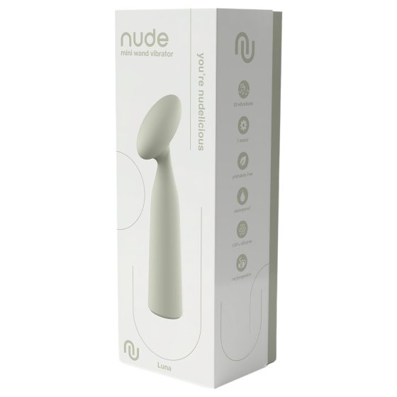 Nude Luna - akumulátorový mini masážní vibrátor (šedý)
