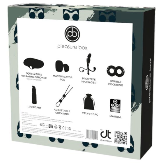 Pleasure Box Love to Play - masturbátor set - 6 dílů