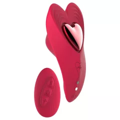   Dreamtoys Amour - nositelné vibrační kalhotky sada (červená)
