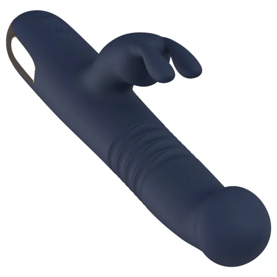Dreamtoys Goddess Collection - tlačný vibrátor (tmavě modrý)