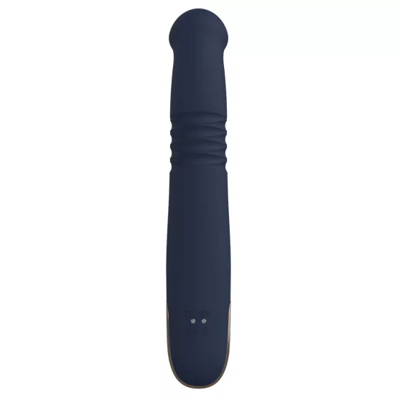 Dreamtoys Goddess Collection - tlačný vibrátor (tmavě modrý)