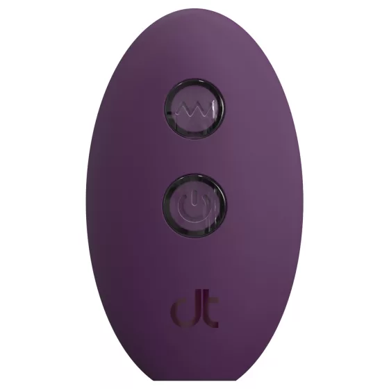 Glam - anální vibrátor s dálkovým ovládáním (fialový)