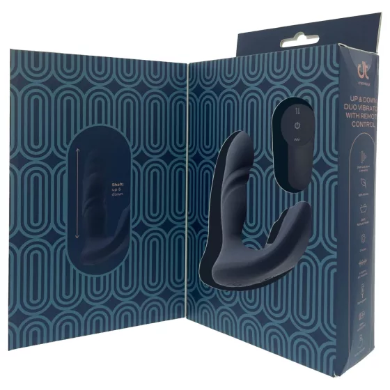 Dreamtoys Pulz - pulzační anální vibrátor s dálkovým ovládáním (modrý)