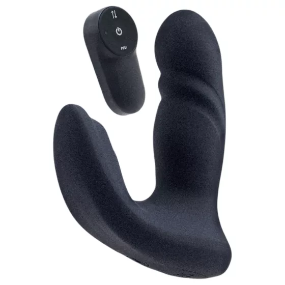 Dreamtoys Pulz - pulzační anální vibrátor s dálkovým ovládáním (modrý)